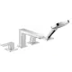 Смеситель для ванны Hansgrohe Metropol 32552000 двухвентильный универсальный цвет хром