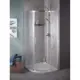 Душевой уголок Jacob delafon E22R90L GA 1/4 круга 90x90см хромированный профиль эффект стекла прозрачный