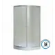 Душевой уголок Niagara 31422 1/4 круга 80x80см хромированный профиль эффект стекла матовый
