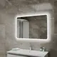 Зеркало для ванной Bauedge BS10070.A с подсветкой 100x70см