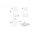 Дозатор для жидкого мыла Inda A88120CR21 цвет хром