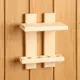 Полочка для масел и мыла из липы 20x15x9 см