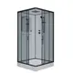 Душевая кабина Niagara NG-6901-01QBLACK низкий поддон 90x90см