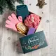 Подарочный набор Этель Christmas party полотенце 30x60см и 5 аксессуаров