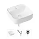 Раковина накладная Lavinia boho bathroom sink Bathroom Sink 21520286 42см цвет хром