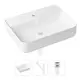 Раковина накладная Lavinia boho bathroom sink Bathroom Sink 21520367 60см цвет белый