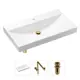 Врезная раковина Lavinia Boho Bathroom Sink 21520644 фарфор 80 см с донным клапаном и металлическим сифоном