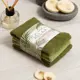 Набор махровых полотенец All you need is relax 30x30 см - 3 шт, 340 г/м2, 100% хл
