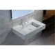 Раковина подвесная Aquanet bliss K75 80см цвет белый