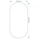 Зеркало для ванной Azario CS00078967 с подсветкой 60x100см