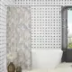 Шторка для ванной комнаты V-LINE 6666-2202-1 180x180см цвет серый