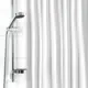 Шторка для ванной комнаты V-LINE 7070-WHITE 180x180см цвет белый