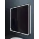 Шкаф зеркальный подвесной Azario CS00072835 70x80см цвет белый