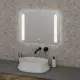 Зеркало для ванной Grossman Lara 1310080 с подсветкой 100x80см