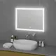 Зеркало для ванной Grossman Sirius 129080 с подсветкой 90x80 см
