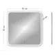 Зеркало для ванной Bauedge BP8080 с подсветкой 80x80см