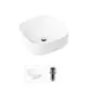 Накладная раковина Lavinia Boho Bathroom Sink Slim 21520828 фарфор 40 см с донным клапаном