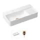 Раковина накладная Lavinia boho bathroom sink 21520885 60см цвет розовое золото