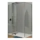 Душевой уголок Allen brau 00264972 прямоугольник 120x90см хромированный профиль эффект стекла прозрачный
