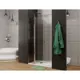 Душевая дверь Allen brau 00280660 90см эффект стекла тонированный распашной