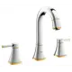Смеситель для раковины Grohe 20389IG0 двухвентильный цвет хром