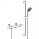 Термостатический смеситель для душа Grohe Precision Start с душевым гарнитуром хром