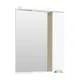 Шкаф зеркальный подвесной Aquanet 00239320 70.2x87.2см цвет белый