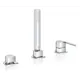 Смеситель для ванны Grohe 23845003 с душевой лейкой однорычажный цвет хром