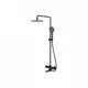 Душевая система Bravat F699153BW-A2 1 режим цвет черный