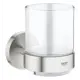 Стакан для зубных щеток Grohe 40447DC1 металл стекло цвет сталь