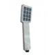 Душевая лейка Mynah MP10 1 режим цвет серый