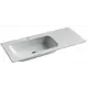 Накладная раковина CERAMICANOVA Element CN7014 прямоугольная 101 см, чаша слева