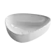 Раковина накладная Ceramicanova element CN5026 45см цвет белый