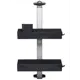 Полка для ванной Navako Crafty Anthracite 10073 38.70x66см цвет черный
