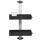 Полка для ванной Navako Crafty Anthracite/White 10074 38.70x66см цвет белый