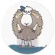 Адгезивный крючок TatKraft Funny Sheep Dolly