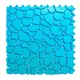 Модульный коврик Пластфактор Aqua Stone 34x34см цвет голубой, 12шт