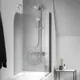 Душевая стойка Ideal standard Idealrain cerafine o BC525AA 1 режимная цвет хром