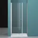 Душевая дверь Belbagno ETNA-B-11-60+90-C-Cr 150см эффект стекла прозрачный распашной