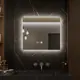 Зеркало для ванной Alias q607025 с подсветкой 70x60см