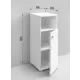 Шкаф для ванны напольный Regent style Соната1д1н правый 30x84см цвет белый