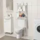 Стеллаж над унитазом Клик Мебель 4010852 25x152x47см цвет белый