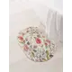 Коврик для ванной комнаты Joyarty sbm_29975_58x38 58x38см цвет красный
