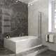 Ширма на ванну Veconi Palau PL74R-120-01-19C4 120x150см