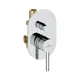 Смеситель для душа Villeroy & boch Loop&Friends TVS10600300061 однорычажный цвет металлик