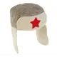Шапка для сауны Ушанка с вышивкой