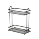 Полка для ванной комнаты Swensa Swr-1007-02-gry 238518 металл 15x29.1 см