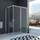 Душевой уголок Veconi RV10-12080-01-C5 прямоугольник 120x80см хромированный профиль эффект стекла прозрачный