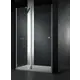Душевая дверь Cezares ELENA-W-B-12-90-C-Cr 90см эффект стекла прозрачный распашной
