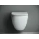 Подвесной унитаз CERAMICANOVA Mono Rimless CN1905 безободковый с микролифтом